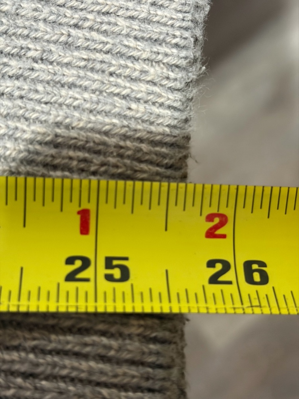 Croft & Barrow Sweater Mens Beige Gray Cotton Waffle Knit Crewneck Made USA - Picture 6 of 6